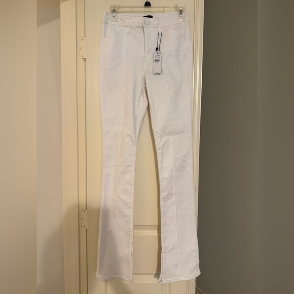 Express Denim - Express White High-Waist Bootcut Jeans NWTs